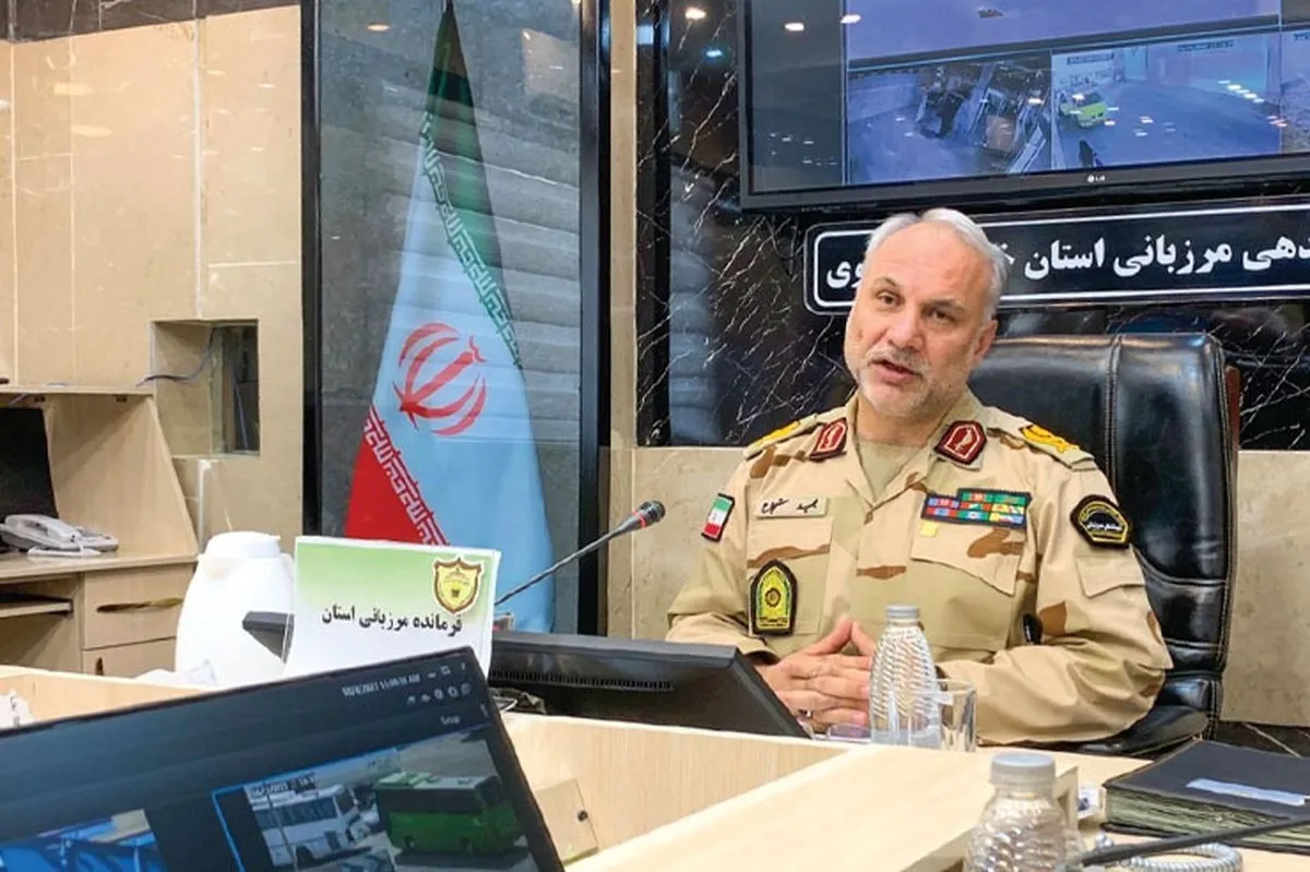 فرمانده مرزبانی خراسان رضوی: کشف ۱۶۵۴ موبایل سرقتی قبل از خروج
