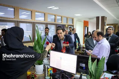 گزارش تصویری | بازدید مدیران استانی و شهری از روزنامه شهرآرا به مناسبت روز خبرنگار - ۳