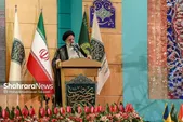 رئیس جمهور: علی‌بن‌موسی‌الرضا(ع) شاخص تام و تمام عدالت است | سازمان‌های بین‌المللی در حمایت از مردم مظلوم فلسطین کارآیی ندارند + فیلم