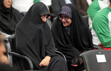 عکس‌هایی از دیدار اعضای کاروان‌های اعزامی ایران به بازی‌های المپیک و پارالمپیک ۲۰۲۴ پاریس