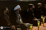 مراسم شام غریبان حسینی در حرم مطهر رضوی + فیلم و عکس