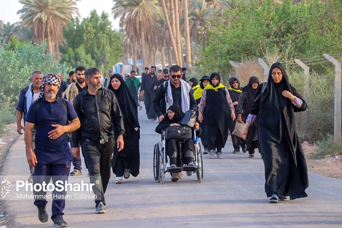بیش از ۲۴۰هزارنفر از خراسان رضوی به پیاده‌روی اربعین رفته‌اند