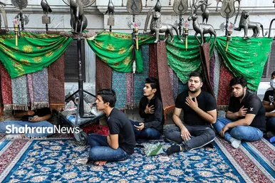اجتماع عاشورائیان در حرم مطهر رضوی