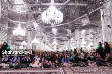 گزارش تصویری | تشرف عشایر زیارت‌اولی سراسر کشور به حرم مطهر امام‌رضا(ع)