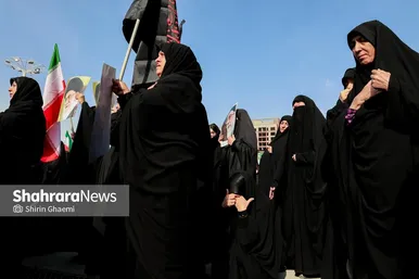 گزارش تصویری | عزاداری شهادت رهبر معظم انقلاب اسلامی در میدان شهدا مشهد