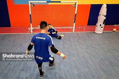عکس‌هایی از اردوی آمادگی تیم ملی فوتسال افغانستان در کمپ مشهد (۱۷ خرداد ۱۴۰۳)