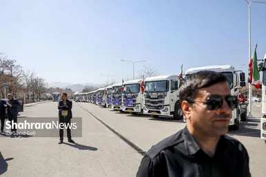 گزارش تصویری | آیین رونمایی و تحویل ۴۲ دستگاه خودروی سنگین خدمات عمومی به شهرداری‌های خراسان رضوی
