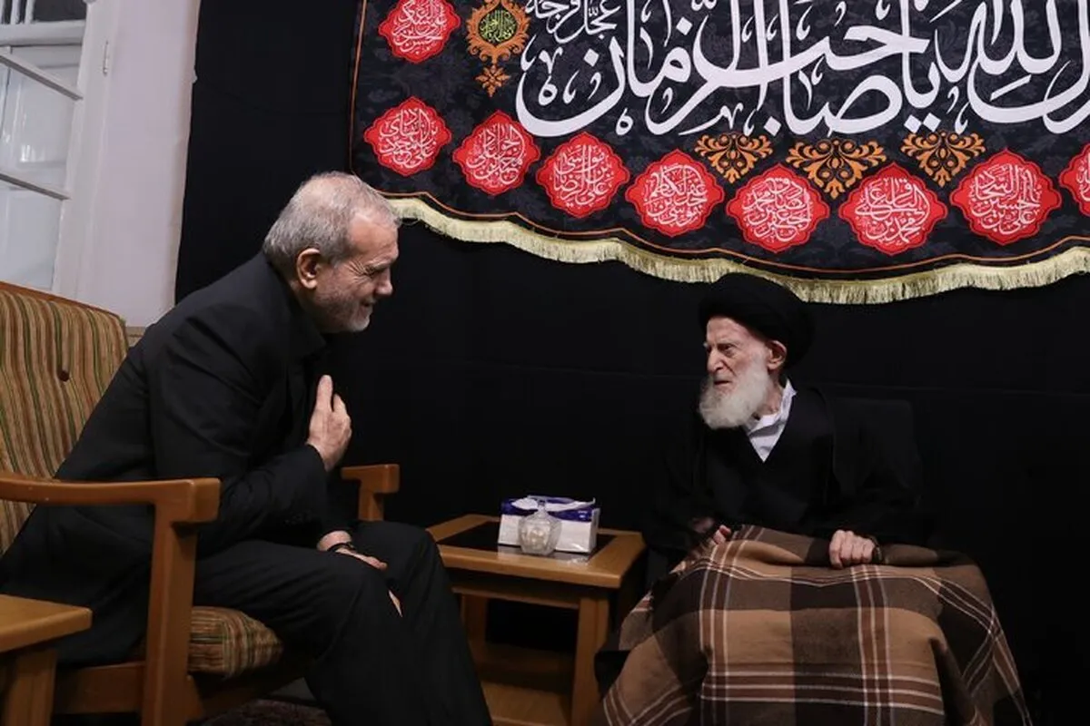 آیت الله شبیری زنجانی در دیدار رئیس جمهور : دشمنان تصور می‌کردند ظرف چند روز کار ایران را تمام می‌کنند