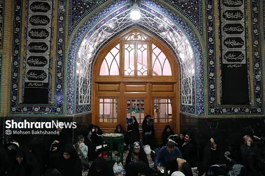 مراسم احیاء شب ۲۳ ماه رمضان در حرم مطهر رضوی