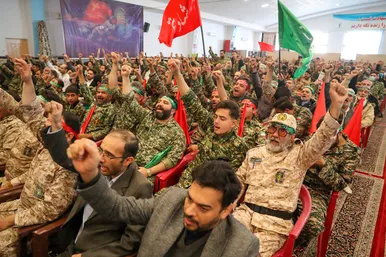 همایش باشکوه حضور و اقتدار بسیجیان