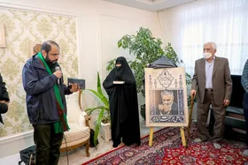 آیین رونمایی از &laquo;کتیبه فاطمیه&raquo; در آستانه دومین سالگرد شهید حاج قاسم سلیمانی برگزار شد