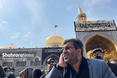 عزاداری روز شهادت امام رضا علیه اسلام در مشهد