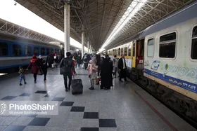 راه&zwnj;آهن مشهد با جابجایی ۱۵ میلیون زائر در سال ۱۴۰۱ رکورد جابجایی مسافر را شکست
