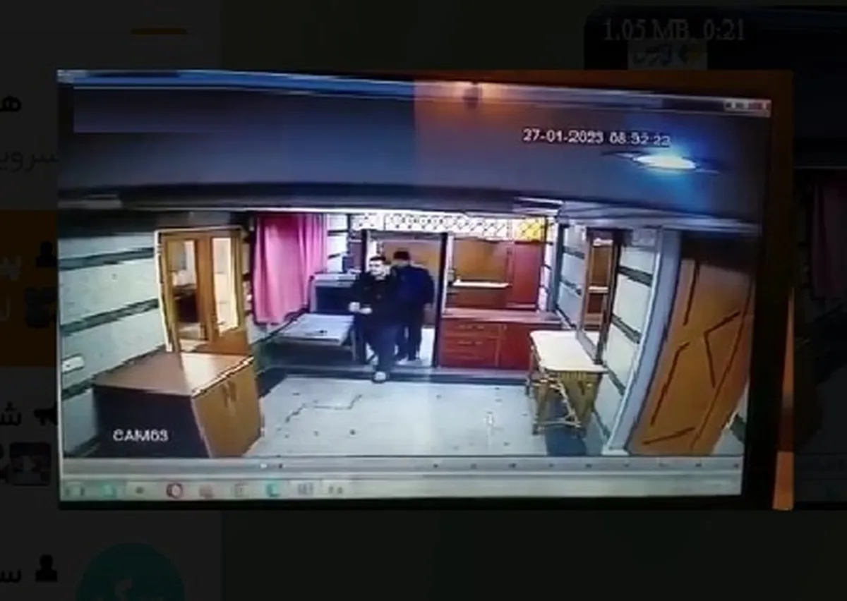ویدئو | لحظه ورود مهاجم به سفارت آذربایجان در تهران