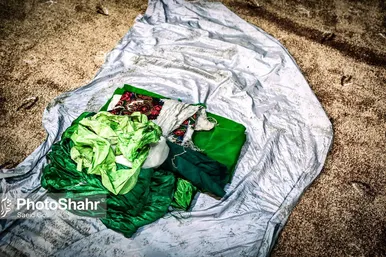 مراسم «علم کشی» مهاجران افغانستانی در مشهد