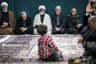 گزارش تصویری | مراسم چهلم شهدای حوادث دی ماه در حرم مطهر رضوی با حضور رئیس جمهور
