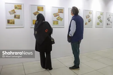 گزارش تصویری | نمایشگاه «فرگراف» روایتی از گرافیک در صفحه‌آرایی و طراحی کتاب و نشریه