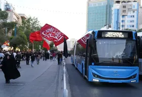 انجام بیش از ۱۵۵ میلیون سفر با ناوگان اتوبوسرانی مشهد در نیمه نخست ۱۴۰۵