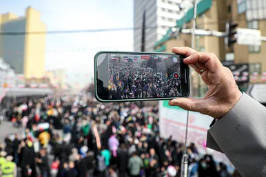 راهپیمایی 22 بهمن در مشهد - 3
