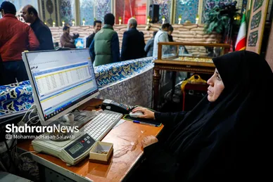 گزارش تصویری | پویش«لبنان در پناه امام رئوف» در صحن قدس حرم مطهر رضوی