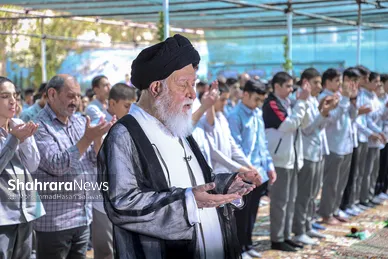 گزارش تصویری | آیین نواخته شدن زنگ نماز اول مهر
