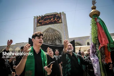گزارش تصویری | عزاداری عاشورای حسینی در مشهد مقدس