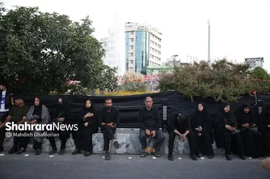 پیاده‌روی جاماندگان اربعین حسینی در مشهد