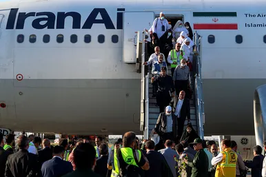 بازگشت اولین کاروان حجاج خراسانی