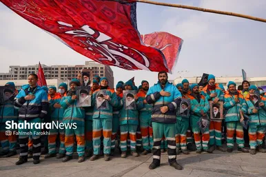 گزارش تصویری | مراسم تشییع پیکر شهید «عیسی علیپور» از شهدای خدمت شهرداری مشهد ۲