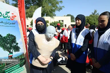 گزارش تصویری | آغاز سال تحصیلی جدید در مشهد