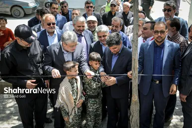 گزارش تصویری | آیین بهره‌برداری از بوستان قدس و آسفالت ۳۳ معبر عمومی در منطقه ۳ مشهد