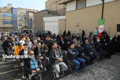 گزارش تصویری | آیین بازگشایی و اتصال خیابان امام زمان (عج) به بولوار شهید احمدی در مشهد