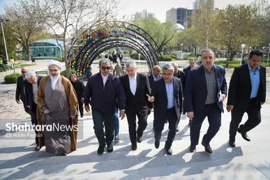 گزارش تصویری | بازدید استاندار خراسان رضوی و شهردار مشهد از چند بوستان سطح شهر و آرامگاه فردوسی در روز طبیعت