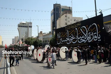 عزاداری روز تاسوعا در مشهد مقدس