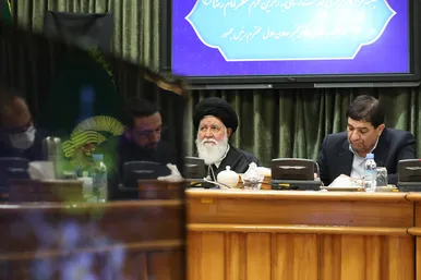 جلسه قرارگاه مرکزی خدمت رسانی به زائرین حرم مطهر رضوی