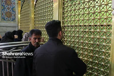 شب عید مبعث در حرم مطهر رضوی
