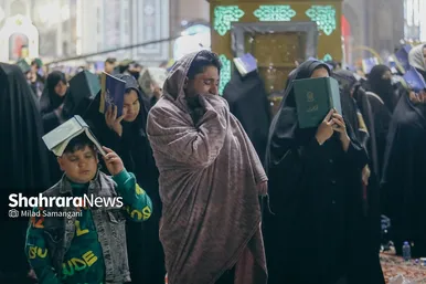 گزارش تصویری | مراسم احیای دومین شب قدر در حرم مطهر امام رضا (ع)