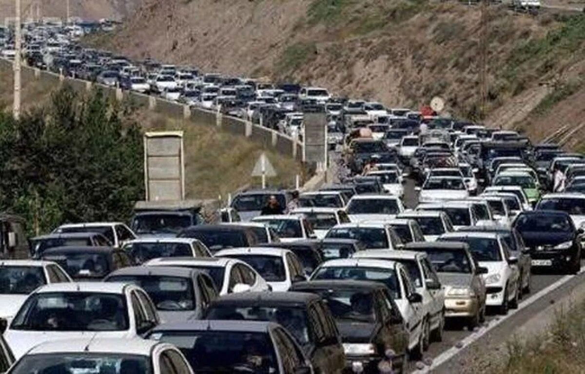ترافیک سنگین در محور‌های شمالی کشور (۵ خرداد ۱۴۰۲)