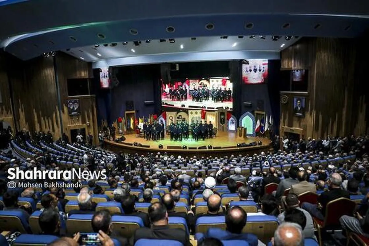 برگزاری نخستین سالگرد شهادت سرلشکر شهید حاج محمد کاظمی در مشهد