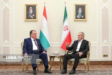 عکس‌هایی از دیدارهای مهمانان مراسم تحلیف با رئیس جمهور