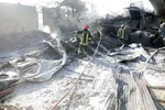 جست و جو و آوار برداری در انفجار کارخانه شهرک صنعتی کلات به اتمام رسید +عکس