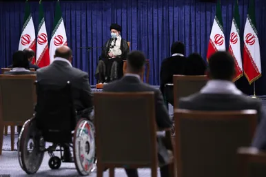 دیدار قهرمانان المپیک و پارالمپیک ایران در بازی‌های ۲۰۲۰ توکیو با رهبر معظم انقلاب