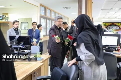 بازدید جمعی از مسئولین شهری و استانی مشهدمقدس از موسسه فرهنگی شهرآرا (۳) (۱۶ مرداد ۱۴۰۳)