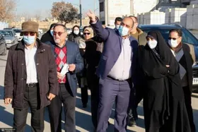 بازدید شهردار مشهد از پروژه مشارکتی و سرمایه گذاری علویه در محله پنجتن