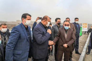 آیین کلنگ‌زنی ۴۰۰۰ واحدی طرح نهضت ملی جهش تولید مسکن در مشهد