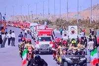 ویدئو | مراسم رونمایی از تجهیزات نوین آتش‌نشانی شهرداری مشهد (۱۰ مهر ۱۴۰۴)