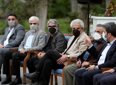 مراسم افطاری رئیس جمهور با جمعی از هنرمندان