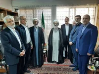 ۶ کاندیدای انتخابات ریاست‌جمهوری با رئیس مجلس خبرگان دیدار کردند