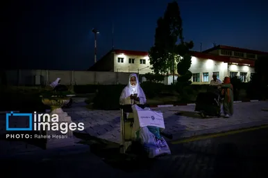 گزارش تصویری | آیین «قارشیلاماق حاجی‌لاردان»
