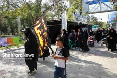 زائران پیاده امام رضا (ع)